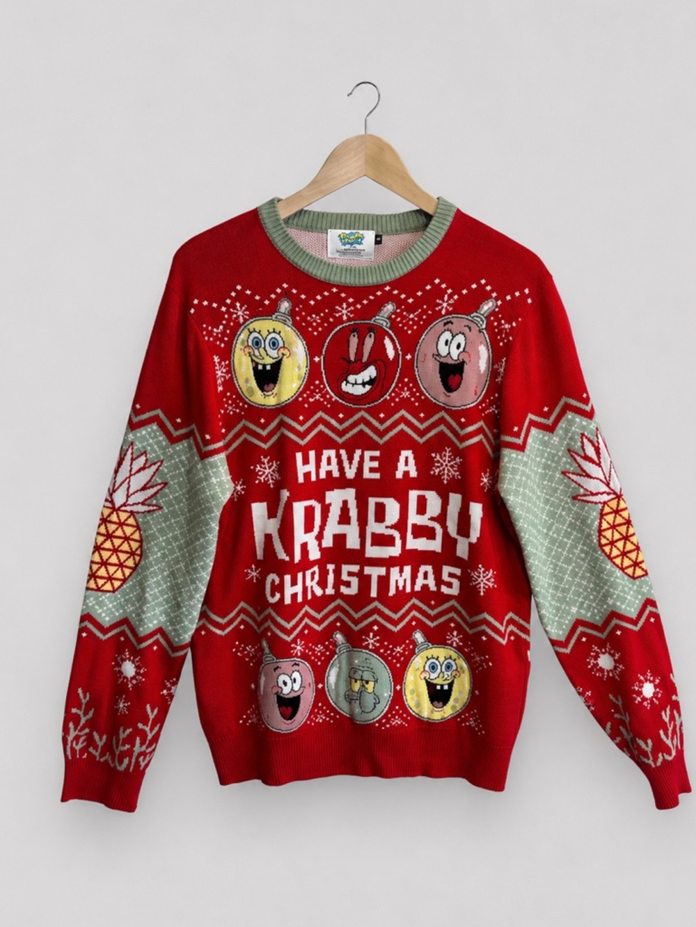 SpongeBob SquarePants “Have a Krabby Christmas” Ugly Christmas Sweater